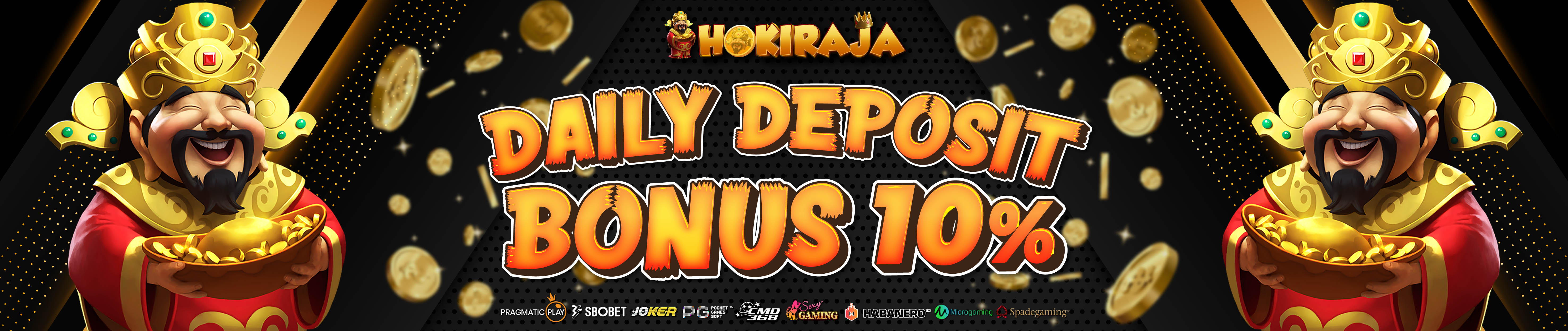 Daily Deposit Bonus 10